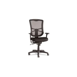 Alera Elusion Series Mesh Back Fabric Computer and Desk Chair, Black (ALEEL41ME10B)