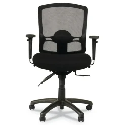Alera Etros Series Mesh Back Fabric Computer and Desk Chair, Black (ALEET4017)
