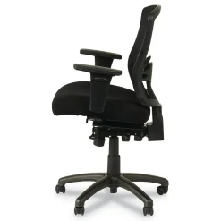 Alera Etros Series Mesh Back Fabric Computer and Desk Chair, Black (ALEET4017)