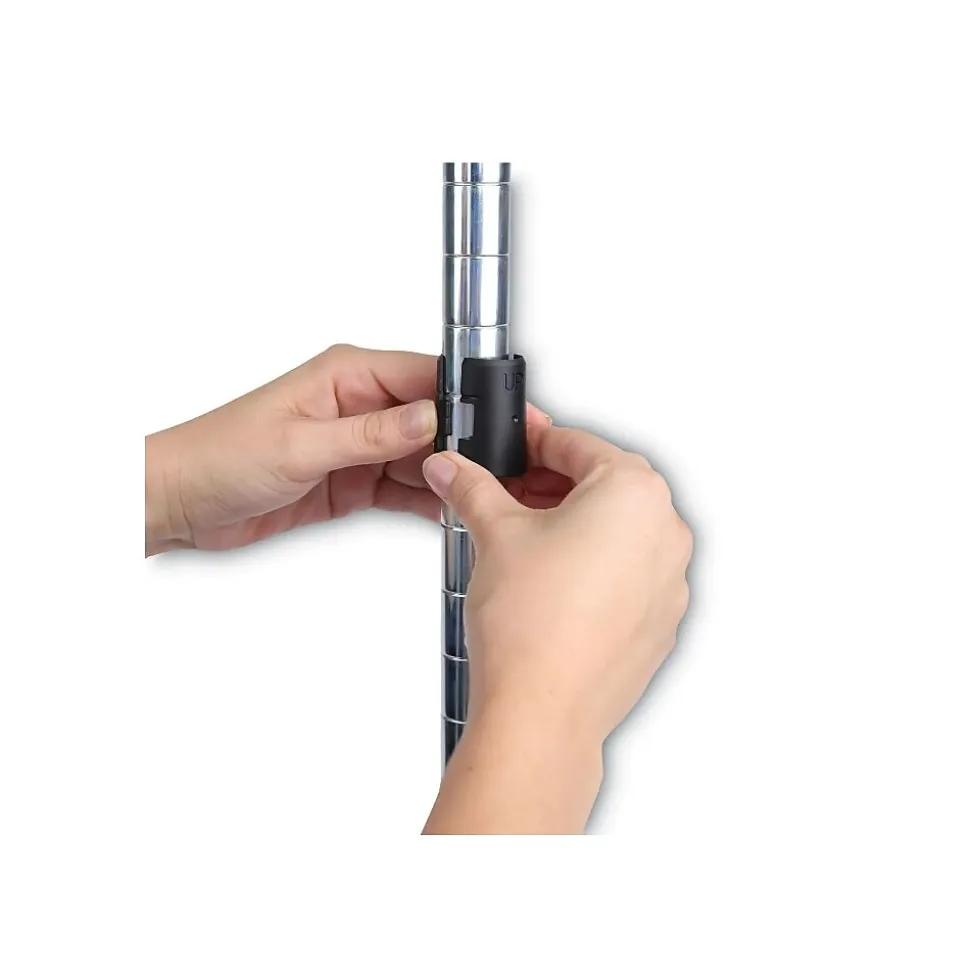 Alera 6-Shelf Commercial Wire Shelving Kit, 72"H x 48"W x 18"D, Silver (ALESW664818SR)