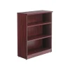 Alera Valencia Series 3-Shelf 48"H Bookcase Storage System, Mahogany (VA634432MY)