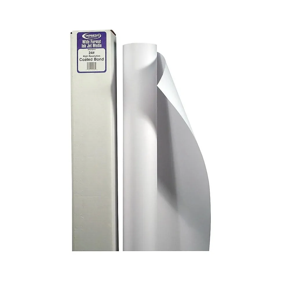 Alliance Professional 24# High Resolution Wide Format Coated Bond Paper, 24" x 150' (2201)