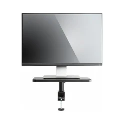 Allsop Ascend Adjustable Stands, Gray, 2/Pack (32457)