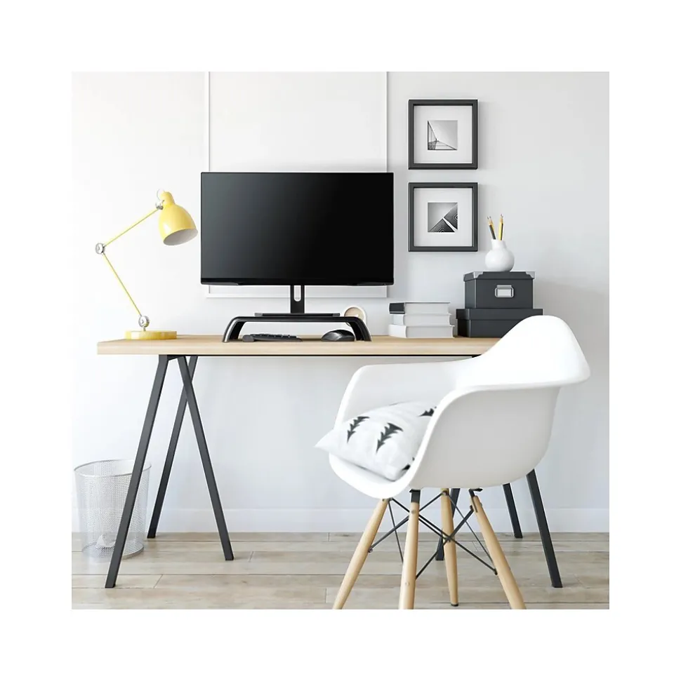Allsop ErgoRiser Monitor Stand, Black (32212)