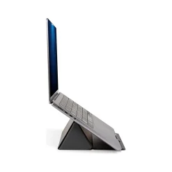Allsop Foldio Laptop Stand, PVC, Gray (32670)