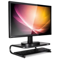 Allsop Metal Art Jr. Monitor Stand, Pearl Black (30165)