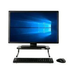 Allsop Metal Art Monitor Stand, Holds Up to 50 lbs., Black (ASP30336)