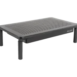 Allsop Metal Art Trilevel Adjustable Stand, Up to 27" Monitor, Black (32545)