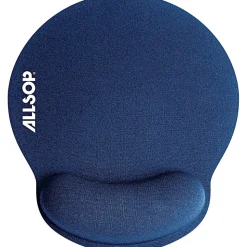 Allsop Pro Foam Mouse Pad/Wrist Rest Combo, Blue (ASR30206)
