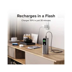 ALOGIC Ark USB Power Bank, 27000mAh, Silver (A27KPB140W)