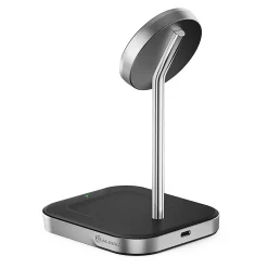 Alogic MagSpeed 2-in1 Wireless Charging Station (MSP21CS15W)