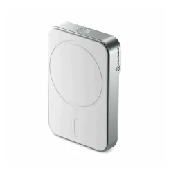 ALOGIC Matrix MagSafe Wireless USB-C Power Bank for Multiple Brands, 5100 mAh, White (MSPB5KWH)