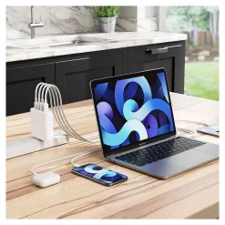 ALOGIC Rapid Power USB Charging Kit/Bundle for Tablet/Cellular Phone/Notebook, White (WCG4X100)