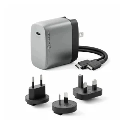 ALOGIC Rapid Power USB-C Wall Charger for Multiple Brands, Space Gray/Black (WCM1X67-SGR)