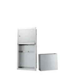 Alpine Industries Centerpull Paper Towel Dispenser, Stainless Steel (495)