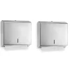 Alpine Industries Centerpull Paper Towel Dispenser, Stainless Steel, 2/Pack (481-2PK)