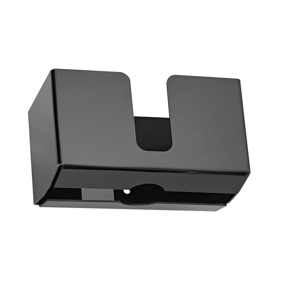 Alpine Industries Centerpull Paper Towel Dispenser, Black, 2/Pack (432-BLK-2PK)