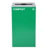 Alpine Industries 29-Gallon Indoor Compost Bin, Green (ALP4450-KIT-GRN-M-COM)