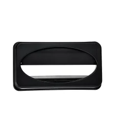 Alpine Industries Plastic Trash Can with Lid, 23 gallon, Black, 2/Pack (477-BLK-PKG1-2)