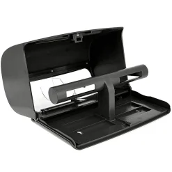 Alpine Industries Side-by-Side Double Roll Toilet Tissue Dispenser, Gray, 2/Pack (452-GRY-2PK)