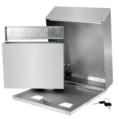 Alpine Industries Stainless Steel Outdoor Cigarette Receptacle (490-01-SS)