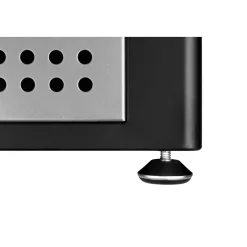 Alpine Industries Steel Outdoor Commercial Trash Can with Ashtray Lid, 40 Gallon, Silver (472-40-SIL)