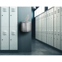 Alpine Industries Universal Wall Mounted Wet Wipe Dispenser, Stainless Steel (4777-W)