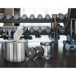 Alpine Industries Universal Wall Mounted Wet Wipe Dispenser, Stainless Steel (4777-W)