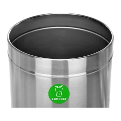 Alpine Stainless Steel Compost Bin, 27 Gallon (ALP475-27-CO)