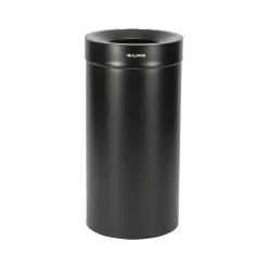 Alpine Stainless Steel Trash Can, 27-Gallon, Matte Black (ALP475-27-BLK)