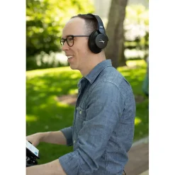 Altec Lansing Comfort Q ANC Wireless Bluetooth Headphones, Black (MZX770-BLK)