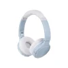 Altec Lansing NanoPhones ANC Wireless Active Noise Canceling On-Ear Headphones, Bluetooth, Icy Blue (MZX5400-ICY)