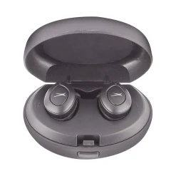 Altec Lansing True Evo + Wireless Bluetooth Earbuds, Black (MZX659-BLK)
