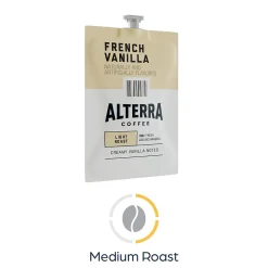 Alterra French Vanilla Coffee Flavia Freshpack, Light Roast, 100/Carton (MDRA183)
