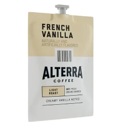 Alterra French Vanilla Coffee Flavia Freshpack, Light Roast, 100/Carton (MDRA183)