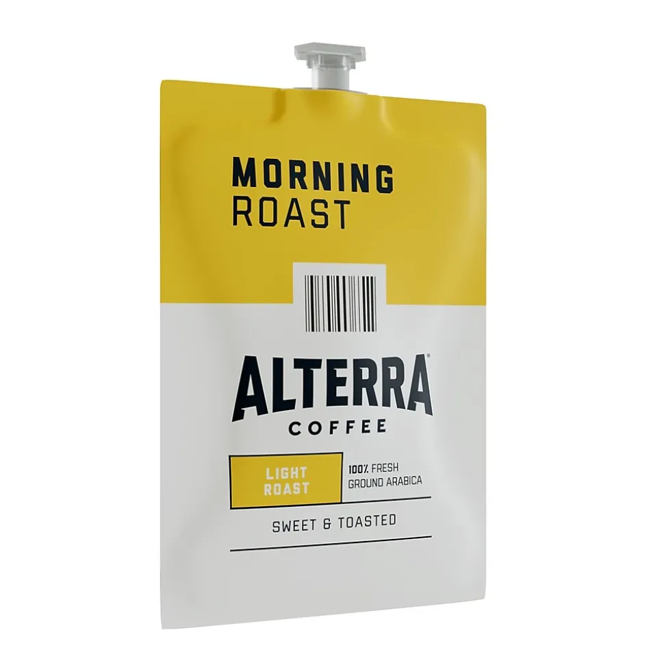 Alterra Morning Roast Coffee Flavia Freshpack, Light Roast, 100/Carton (MDRA182)