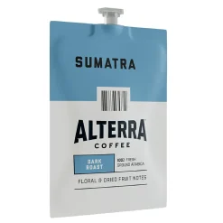 Alterra Sumatra Coffee Flavia Pods, Dark Roast, 100/Carton (MDRA194)