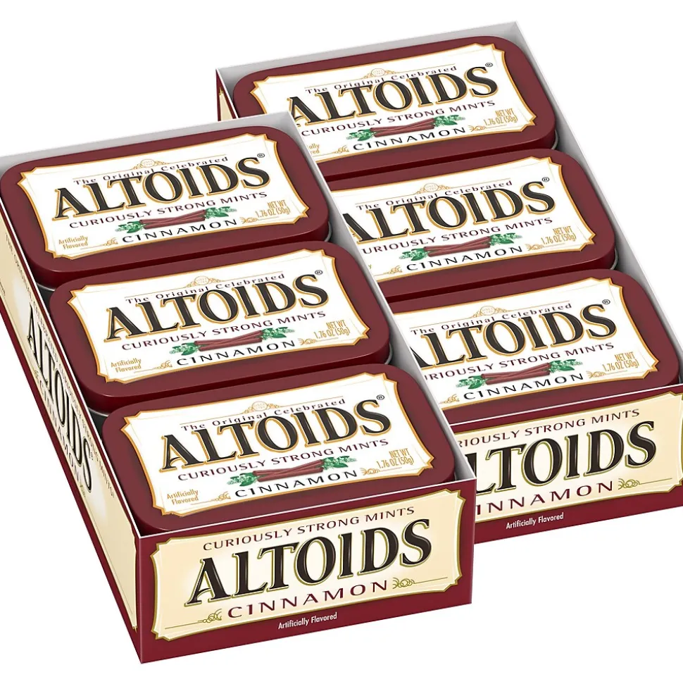 Altoids Cinnamon Mints, 21.12 oz., 12/Pack (209-00484)