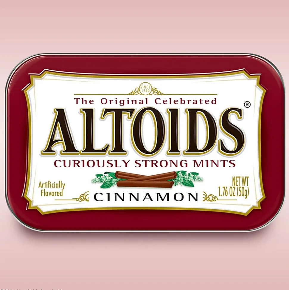Altoids Cinnamon Mints, 21.12 oz., 12/Pack (209-00484)