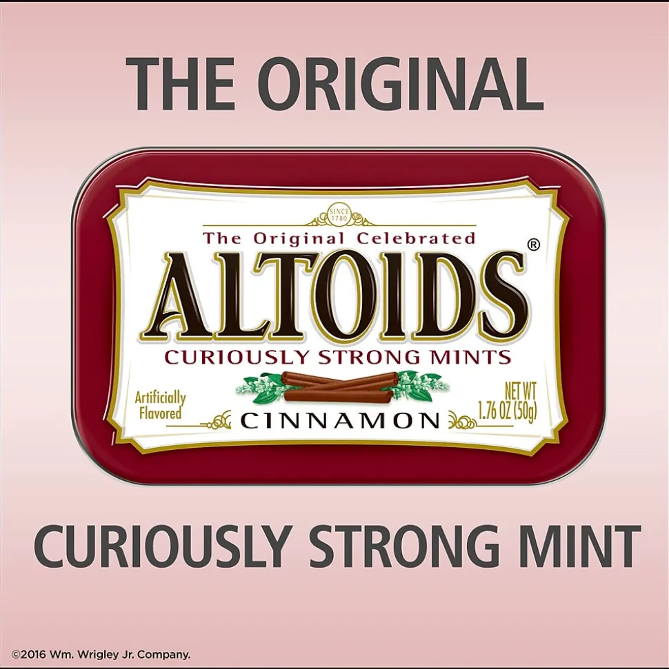 Altoids Cinnamon Mints, 21.12 oz., 12/Pack (209-00484)