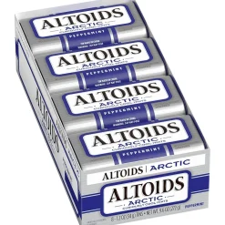Altoids Sugar Free Peppermint Mints, 9.6 oz., 8 Pieces/Pack, 8/Box (209-00488)