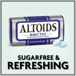 Altoids Sugar Free Peppermint Mints, 9.6 oz., 8 Pieces/Pack, 8/Box (209-00488)