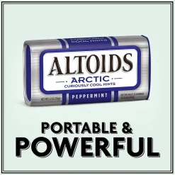 Altoids Sugar Free Peppermint Mints, 9.6 oz., 8 Pieces/Pack, 8/Box (209-00488)