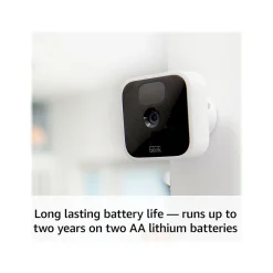 Amazon Blink Wireless Indoor Security Camera, One Camera Kit, White/Black (B07X4BCRHB)