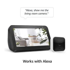 Amazon Blink Wireless Indoor Security Camera, One Camera Kit, White/Black (B07X4BCRHB)