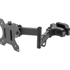 Amer Adjustable Full-Motion Pole Mount Monitor Arm, Up to 32