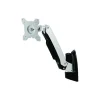 Amer Adjustable Monitor Mount, Black/White (AMR1AW)