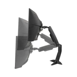 Amer Heavy Duty Curved Monitor Desk Mount Arm, Up to 49