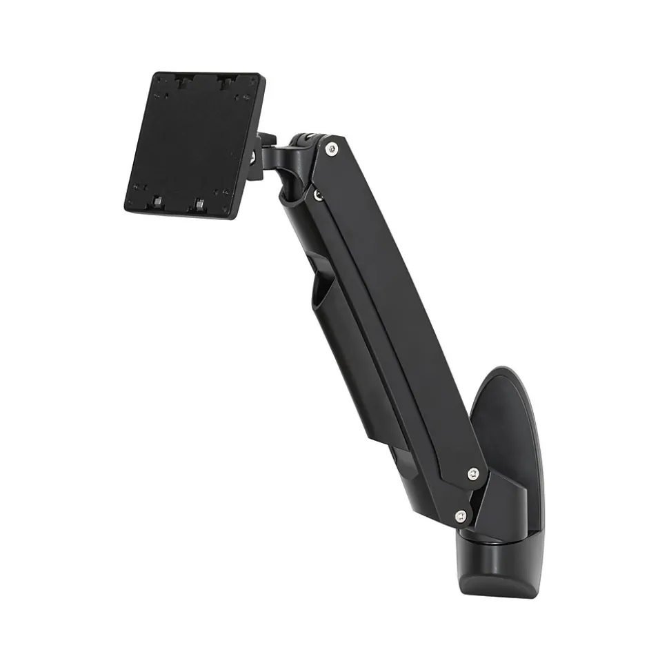 Amer Heavy Duty Curved Monitor Wall Mount Arm, Up to 49" Monitor, Black (AMR1UW)