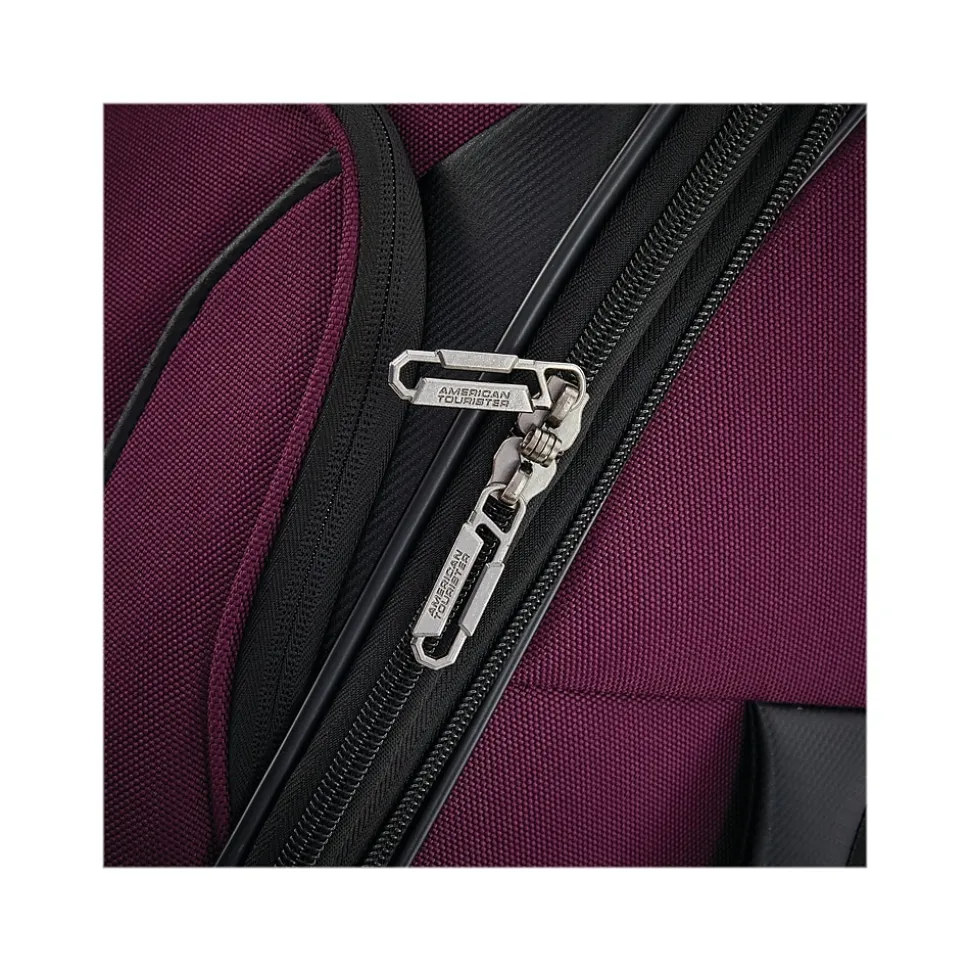 American Tourister 4 Kix 2.0 23.5" Carry-On Suitcase, 4-Wheeled Spinner, Purple Orchid (142352-2011)